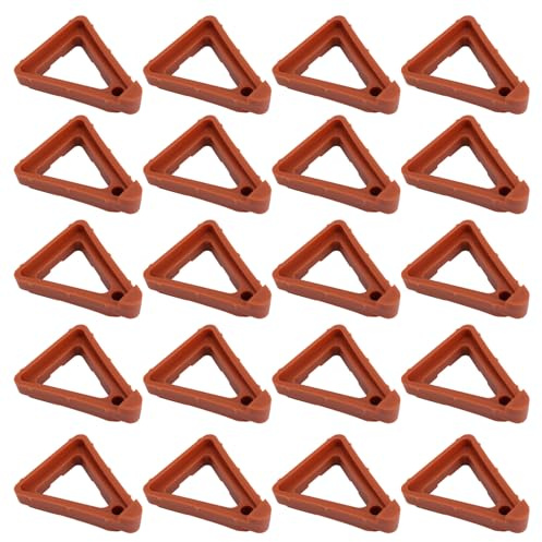 Tinoaly 20pcs Pieds Pot pour Jardinières d'Extérieur, Pieds Pot en Plastique Rehausseurs Plantes pour Fleurs Intérieur Extérieur