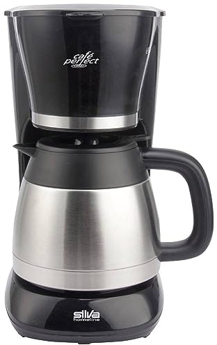 Silva-Homeline KA-T 4505 sw Kaffeemaschine Schwarz, Inox Fassungsvermögen Tassen=10 Isolierkanne