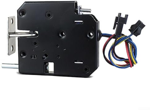 Schnelles und sicheres Schließsystem, 2 Stück, kleine Schließfächer, elektromagnetische Schlösser, für Schränke und mehr