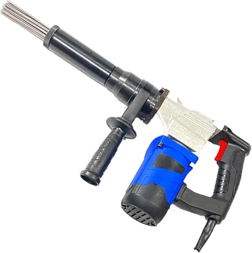 Scrostatore elettrico ad aghi portatile da 1100 W, pistola disincrostante industriale, strumento per la rimozione della ruggine ad aghi, pistola per la pulizia delle scorie di saldatura