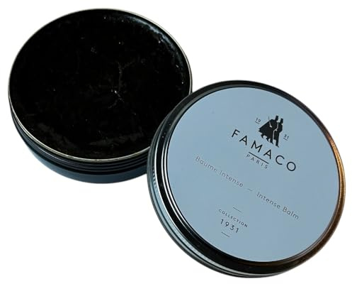 Famaco - Baume Intense 1931 100ml - MARRON FONCE - Nourrit en Profondeur - Ravive la Couleur - Protège et Imperméabilise