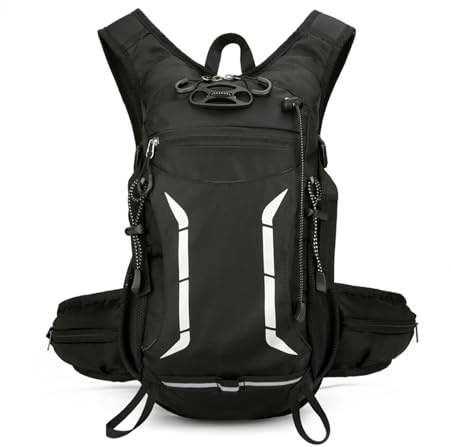 HomyComy Ciclismo Zaino per le Donne Uomini Impermeabile Zaino Da Escursionismo Leggero Bike Equitazione Viaggio Camping Bag Escursionismo Idratazione Zaino