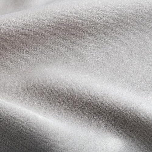 Luxurious Soft Velvet Side Lift Up Divan Storage Ottoman Bed (Pebble, Single)