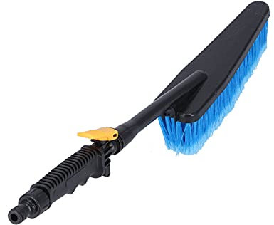 Autowaschbürste, Autobürste, Waschbürste, Mopp, mit 22 Zoll Langem Griff, Autowaschbürste mit Langem Griff für Wohnmobil, Boot, LKW, SUV, Hausverkleidung, Schnee, Böden