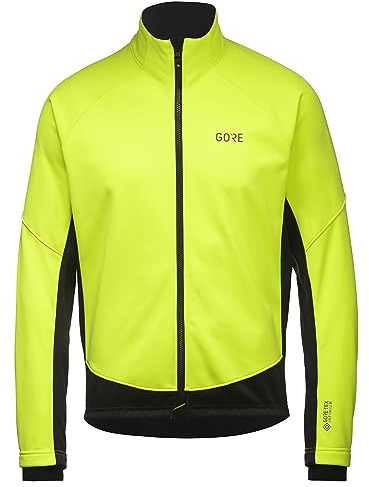 GOREWEAR C3 WINDSTOPPER Thermo Jacket Mens, Neon Yellow / Black, XL