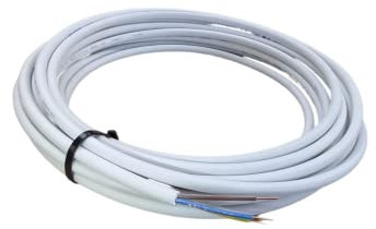 Ali's DIY NYM-J Electrical Moisure Resistant Sheathed LSF (Low Smoke & Fumes) Cable 2.5mm² 3 Core - 5 Metre Custom Cut Length