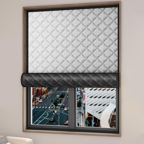 Kit Aislante Termico Ventanas, Cortinas para Ventanas Aislante Térmico, Cortina Algodón Aislamiento Térmico Dormitorio, Cortina Acústica Privacidad Apagón