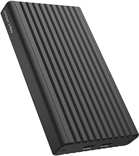 Icy Box 2 Puertos M.2 SSD / NVMe, USB 3.2 Gen 2 (20 Gbps), Sistema de refrigeración, Soporte Dual PCIe Gen 3x2, USB-C, M-Key, Externo, Adaptador NVMe, Aluminio, Negro