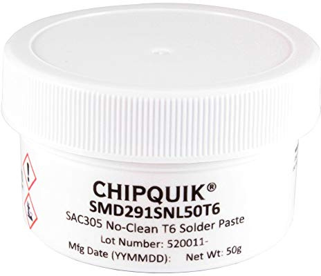 Solder Paste in jar 50g (T6) SAC305 no clean