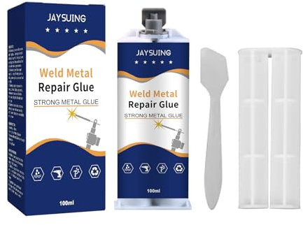 Allzweck-Reparaturkleber,Metal Repair Glue,Komponenten-Epoxidharz Kleber,Metall Reparatur Paste Metallkleber,Reparaturkleber Für Metall,Flüssigmetall Kleber Magischer Schweißkleber Für Risse,Löcher
