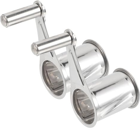 Amosfun 2stücke Edelstahlreibe Rotierende Käseschneider Mit Griff Manuelle Käsereibe Aus Röhrenförmige Reibe Für Käse Küchenhelfer Für Haushalt Bedarf