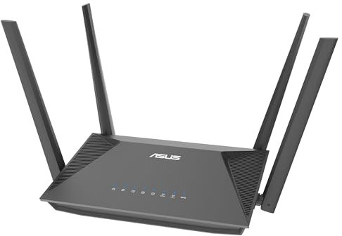 ASUS RT-AX52 Pro (AX3000) - Router Extensible WiFi 6 de Doble Banda, Instant Guard, programación de Control Parental, VPN integrada, Compatible con AiMesh