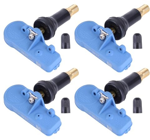 4 Pcs 13581561 TPMS Tire Pressure Sensor for Vauxhall Adam 2016-2019 Petrol Hatch 1.0 1.2 1.4 FWD M13 Tire Pressure Monitoring System RDKS Sensors Tyre New Replacement Pressure Sensors