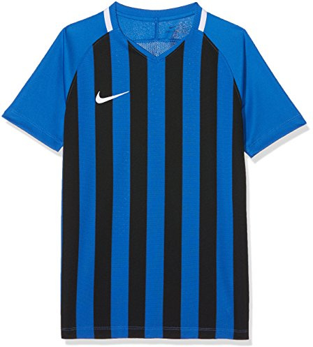 Nike Striped Division III Football T-Shirt Enfant Noir/Blanc/Blanc/Noir FR : XL (Taille Fabricant : XL)