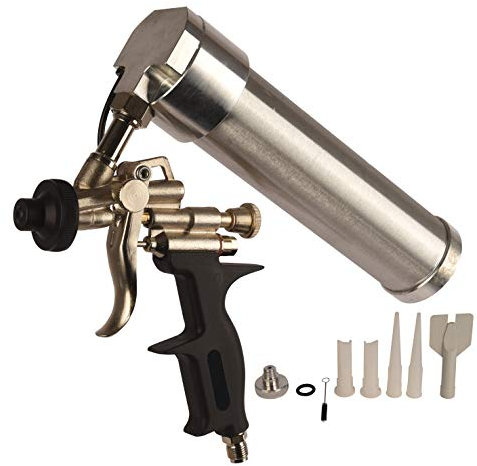 VSP 64 Profi Verarbeitungspistole für spritzbare Nahtabdichtung Druckluftpistole Kartuschenpistole Spraygun