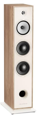 Triangle - Enceinte Colonne Hi-FI BOREA BR08 - Puissance Admissible 150W - Rendement 92 DB/W/m – Haut-parleurs 16 cm – Polyvalente Musique et Home-Cinéma - 206 x 1020 x 314 mm - Chêne Clair (Pièce)