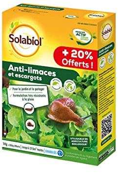 Solabiol - Anti-limaces et escargots - 1200g