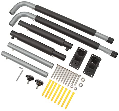 Kayak Storage Rack, Space Saving 50KG Strong Support Precise Shockproof Car Roof Box Side Wall Mount Adjustable Foldable for Canoes