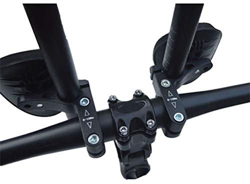 Srliya Fahrrad TT Lenker Fahrrad Straße Mountainbike Triathlon Aero Rest Lenker Clip On Tri Bars, Aluminiumlegierung Fahrrad Rest Lenker, Armlehne Fahrrad Aerobar für Triathleten Berg (1)