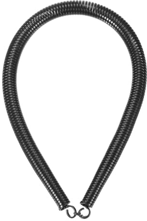 sourcing map PVC Spring Tube Bender 15mm OD 520mm Long Conduit Pipe Bender Bending Spring for Pipe Bending Devices in Home Hydropower, Black