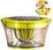 Presse-agrumes manuel multifonction, presse-agrumes 4 en 1 pour oranges, citrons, agrumes, avec 2 alésoirs, mesure gravée 400 ml