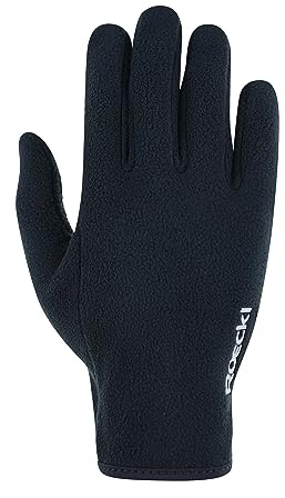 Roeckl Sports Reithandschuh WARGA, Freizeit Winter Handschuh, Schwarz 7.5