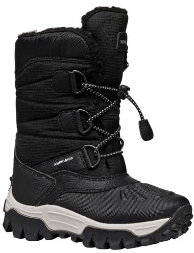 GEOX JUNIOR J HIMALAYA BOY B ABX SNOWBOOTS BLACK 37_EU