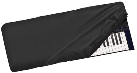 Musiin Staubschutz für Klaviertastatur mit 61 Tasten, kompatibel mit Roland E-X30, E-X20A, E-X20, Yamaha KB-308, KB-309, KB-209, Premium Chinlon, kratzfest und staubdicht, passgenaues Design