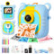 ARNSSIEN Sofortbildkamera Kinder,7 Druckpapier (4x Farbe: Orange/Rot/Grün/Blau + 3x SW), 2,4 Kinderkamera mit 1080P &180° Klappobjektiv & 32GB, Weihnachten Geburtstag Geschenk für Jungen & Mädchen,M2