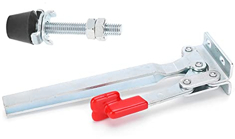 aqxreight Welding Toggle Clamp Horizontal Fixture Elbow Arrow Storage Case Hand Tool GH‑22185 Design Professional Welding Toggle ClampToggle ClampQuick Release Hand ToolHorizontal