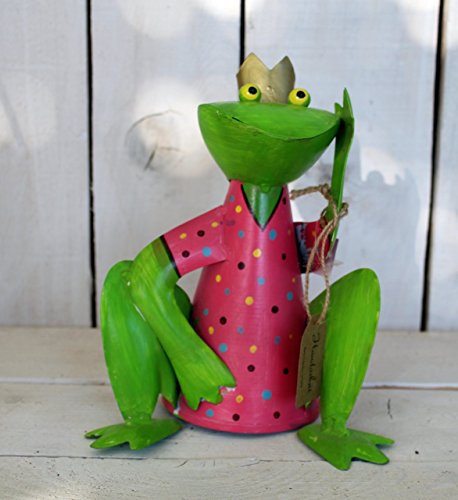 Gwenys Haus Froschkönig Zaunhocker Bunt