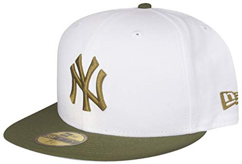 New Era 59Fifty Fitted Cap - New York Yankees weiß - 7 1/4