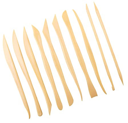 10 Piezas Buril De Arcilla Polimérica Herramientas De Tallado Kit De Escultura De Arcilla Herramientas De Modelado De Arcilla Herramienta Para Esculpir Cerámica Cortador De Grabado SHINEOFI