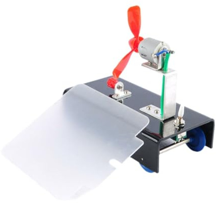 Luwecf Kit D'expérimentation Scientifique, Modèle de Voiture éolienne, Cadeaux, Jouets D'activité, Jouet éducatif de Physique pour Enfants et Adolesc