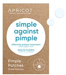 APRICOT beauty & healthcare NEU! Pimple Patches – 72 Pickel-Pflaster mit Hydrokolloid, unsichtbare Pickelpads