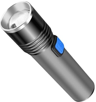 Lampe de poche UV, lampe de poche LED à lumière noire |Lampe puissante 365 nm - Lampe de poche à zoom télescopique pour urine de chien de compagnie, détection de taches, détection d'agents fluorescen