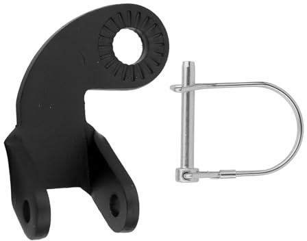 Bicycle Trailer Hitch Coupler, Bike Trailer Attachment Adapter Angled Replacement Connector for Kids Pets Dogs Cargo