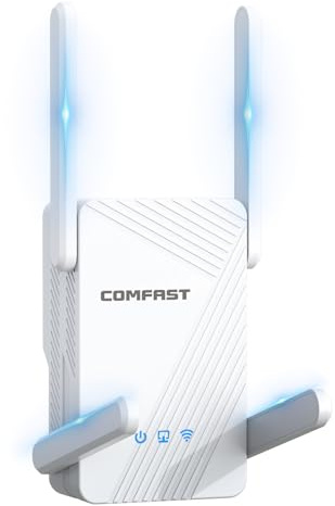 COMFAST Répéteur WiFi Puissant BE3600 Mbps, WiFi 7 Amplificateur WiFi