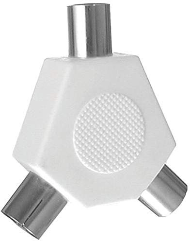 Nartel® Co-Axial TV Aerial Y Splitter (Pack of 1)