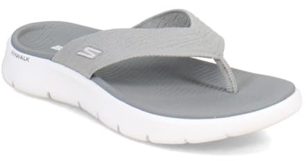 Skechers Damen Flip Flop Flipflop, GRAU, 35 EU
