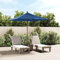 ShGaxin Parasol de Jardin avec mât en Bois Bleu azuré 198x198x231 cm,Pied De Parasol,Parasol avec Pied Inclus,Parasol Balcon
