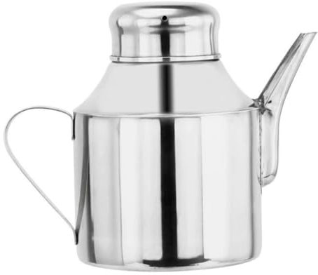 Gatuida Edelstahl Ölflasche Für Küche Und Haushalt Praktische Aufbewahrungsflasche Für Öl Und Essig Langlebig Und Verschleißfest
