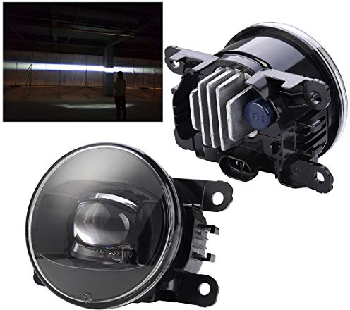 SIEMID Fendinebbia a LED di Nuova Generazione Compatibili con SUZUK.I Swift, Grand Vitara, Jimny, Alto, SX4, S-Cross, Splash, Liana, Landy, Keietsu (2005–2015) – Versione Aggiornata