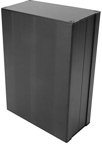 Oumefar Scatola di raffreddamento in alluminio Circuito stampato Custodia per progetto elettronico fai te Custodia protettiva Scatola per prodotti elettronici Dissipazione del calore 55x106x150 mm