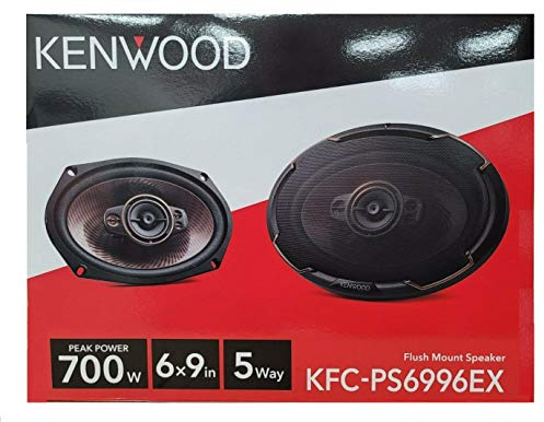 Kenwood KFC-PS6996EX Performance 6x9 INCH 5-Way 700W Car Audio Speakers