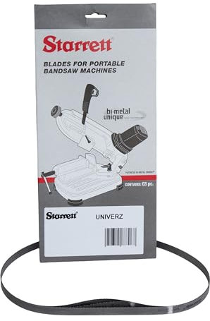 Starrett Univerz Portable Cordless Bandsaw Blades 900 x 13 x 0.35mm - 18tpi - Pack of 3