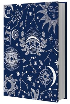 NBEADS Månfas boklock, stretchigt bokomslag jumbo tyg bokfodral återanvändbart bokskydd för hårt omslag läroböcker paperback upp till 20,6 x 27,4 cm
