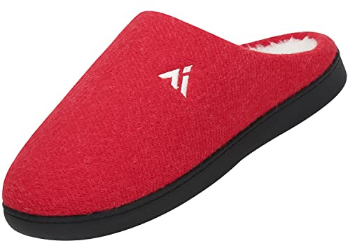 Mishansha Pantofole in Memory Foam per Uomo Donna Antiscivolo Ciabatte Invernali Taglia 36-49 EU