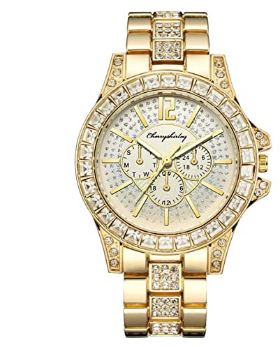 Muttertagsgeschenk Uhr Damen Armbanduhren Damen Uhr Dame Uhre Damen Armbanduhr Damen Uhren Analog Quarz Armband Elegante Designer Glitzer Schmuck Geschenk für Sie Mädchen Frauen Muttertag