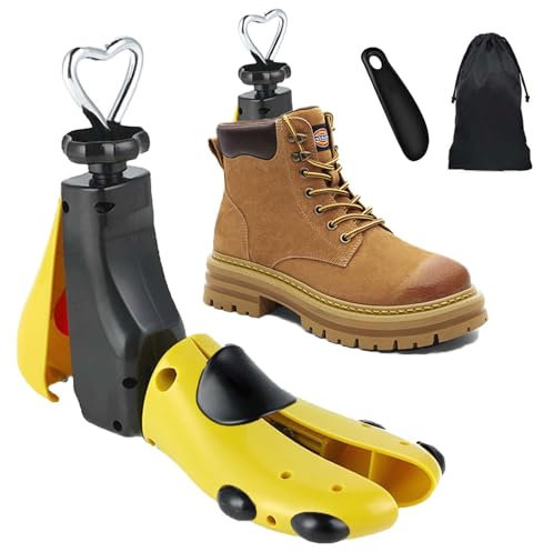 Halcent Schuhspanner Herren Damen Stiefelspanner, Plastik Schuhdehner Schuhspanner Stiefel Schuhweiter für Damen Herren (1 Stück, 43-47)